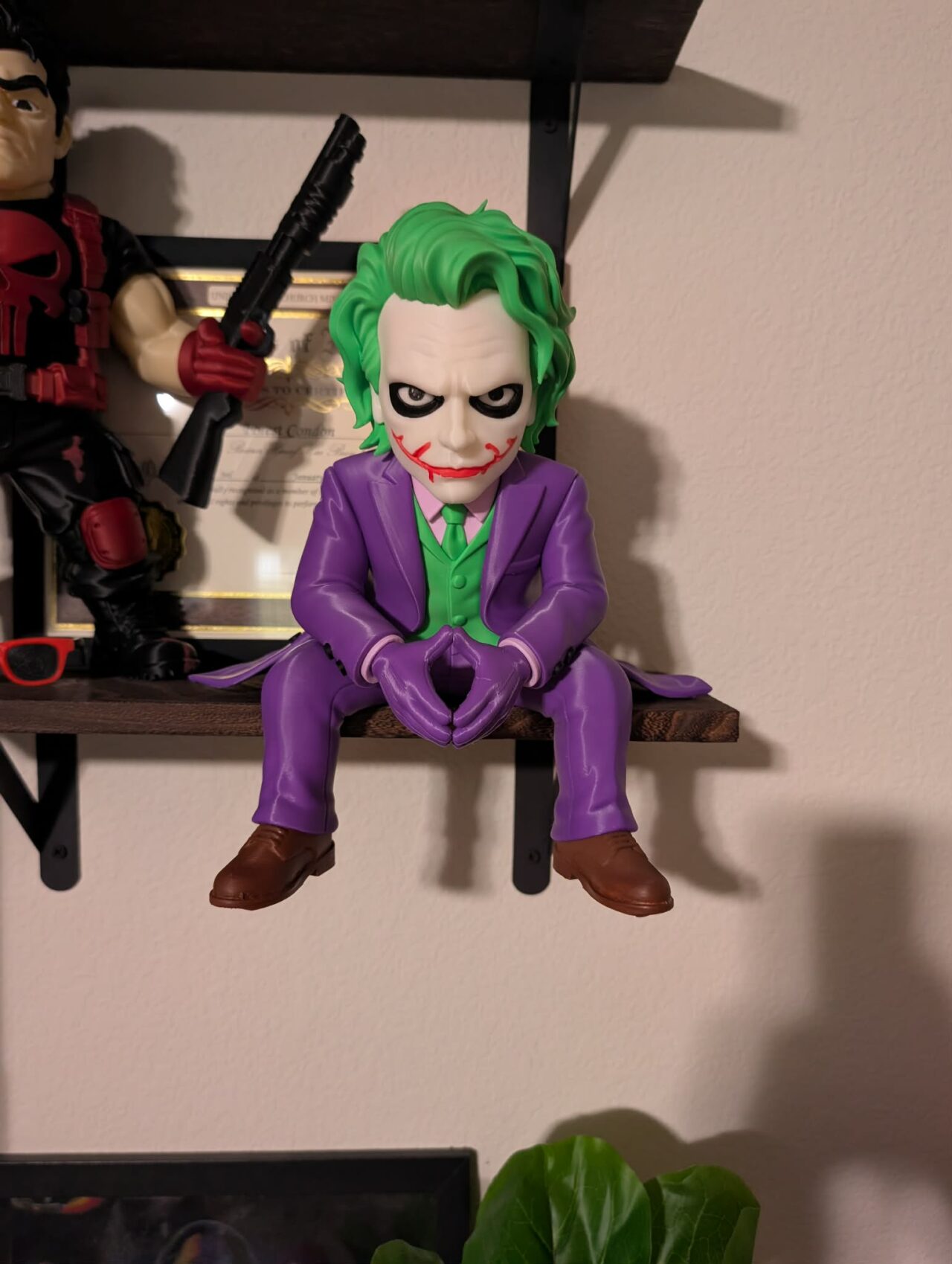 Joker Shelf Sitter Figure by Grimm Forge Studios