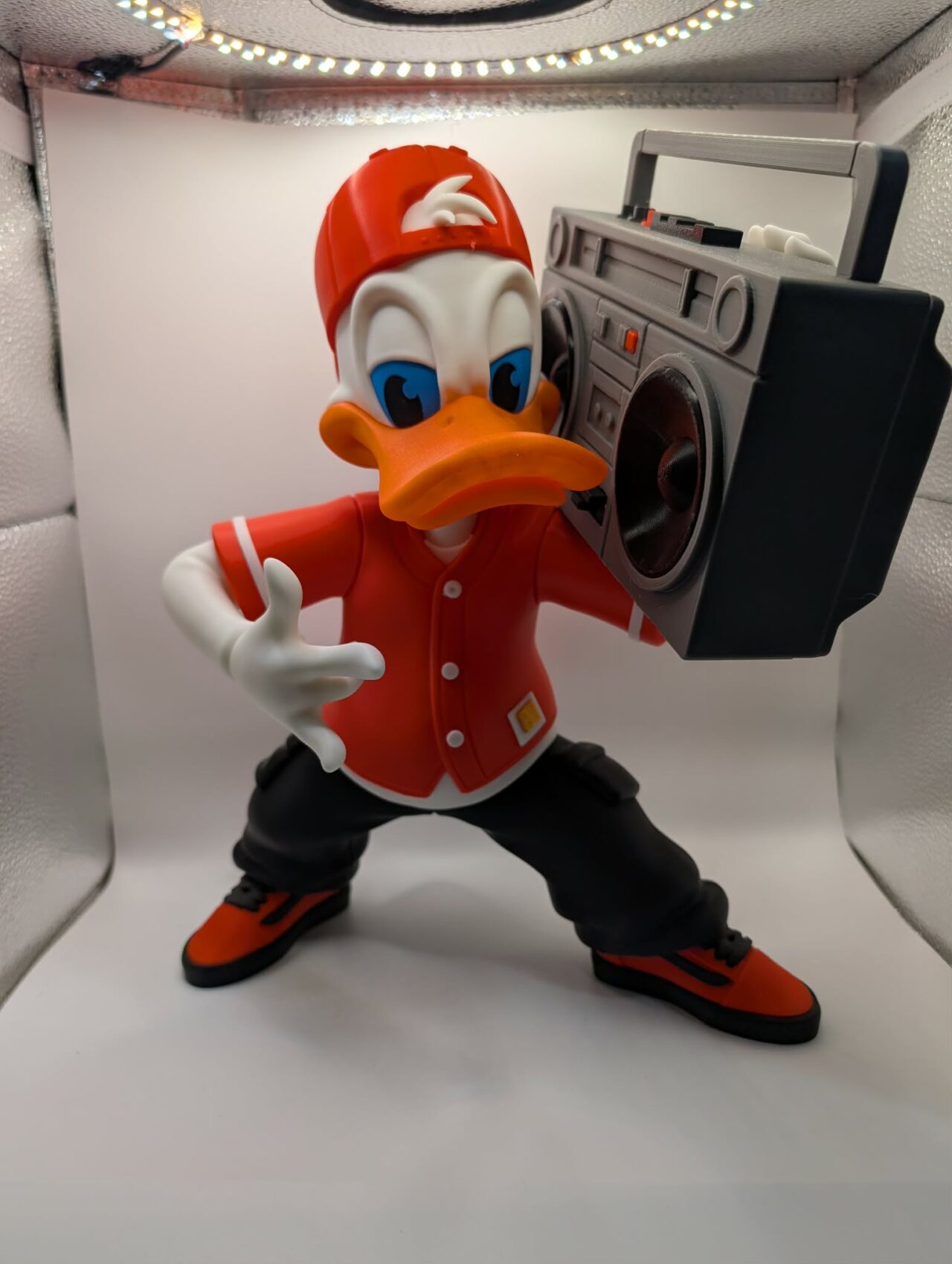 Donald Duck Boombox Figure by Grimm Forge Studios