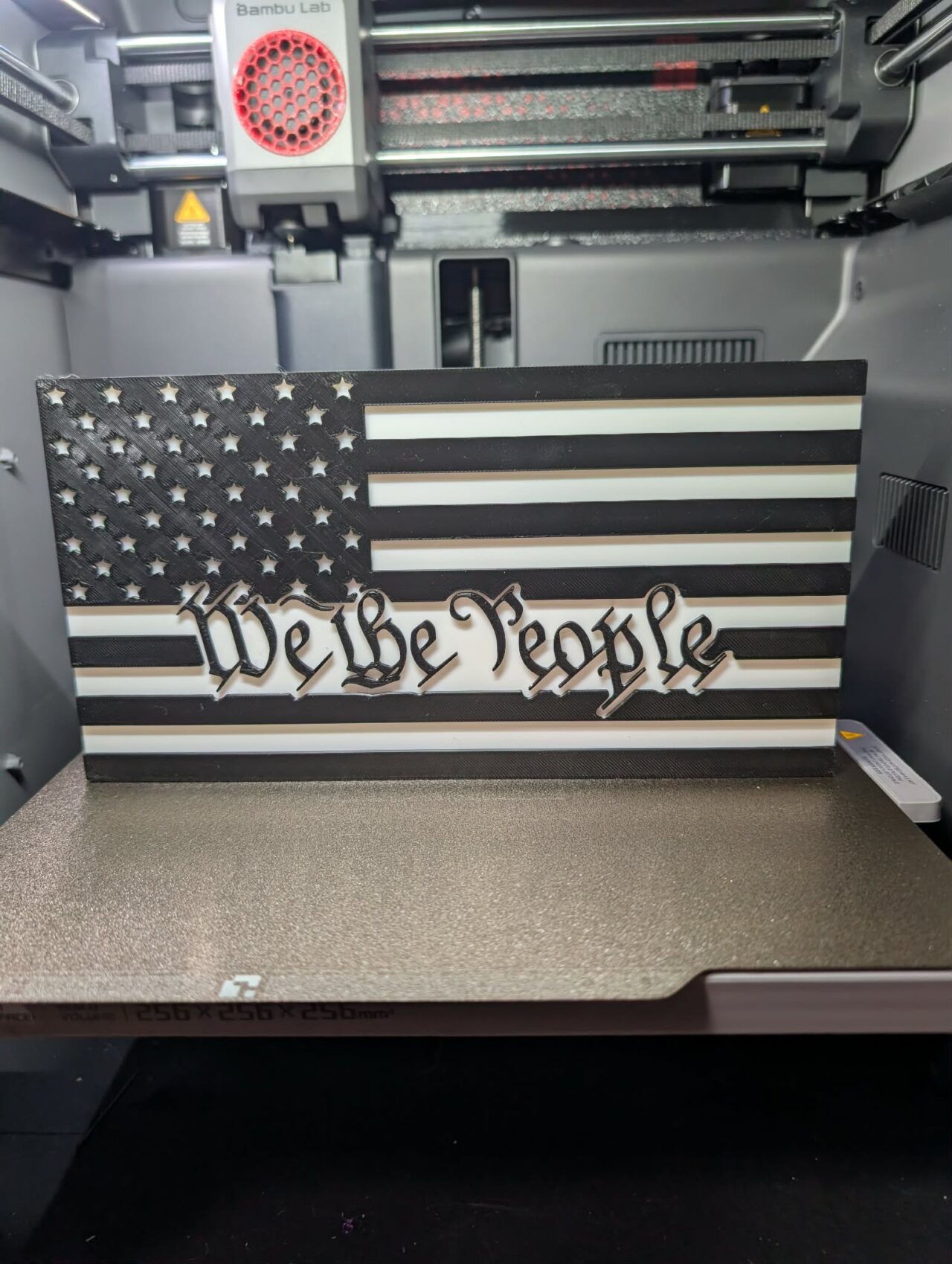 We the People Flag by Grimm Forge Studios
