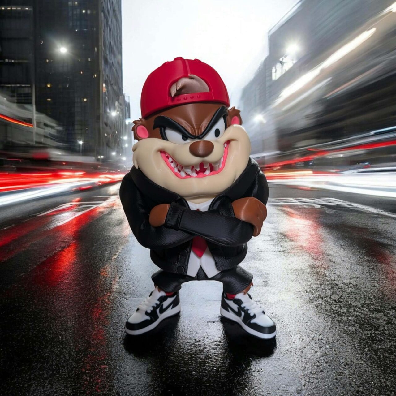 Streetwear Taz Figure by Grimm Forge Studios