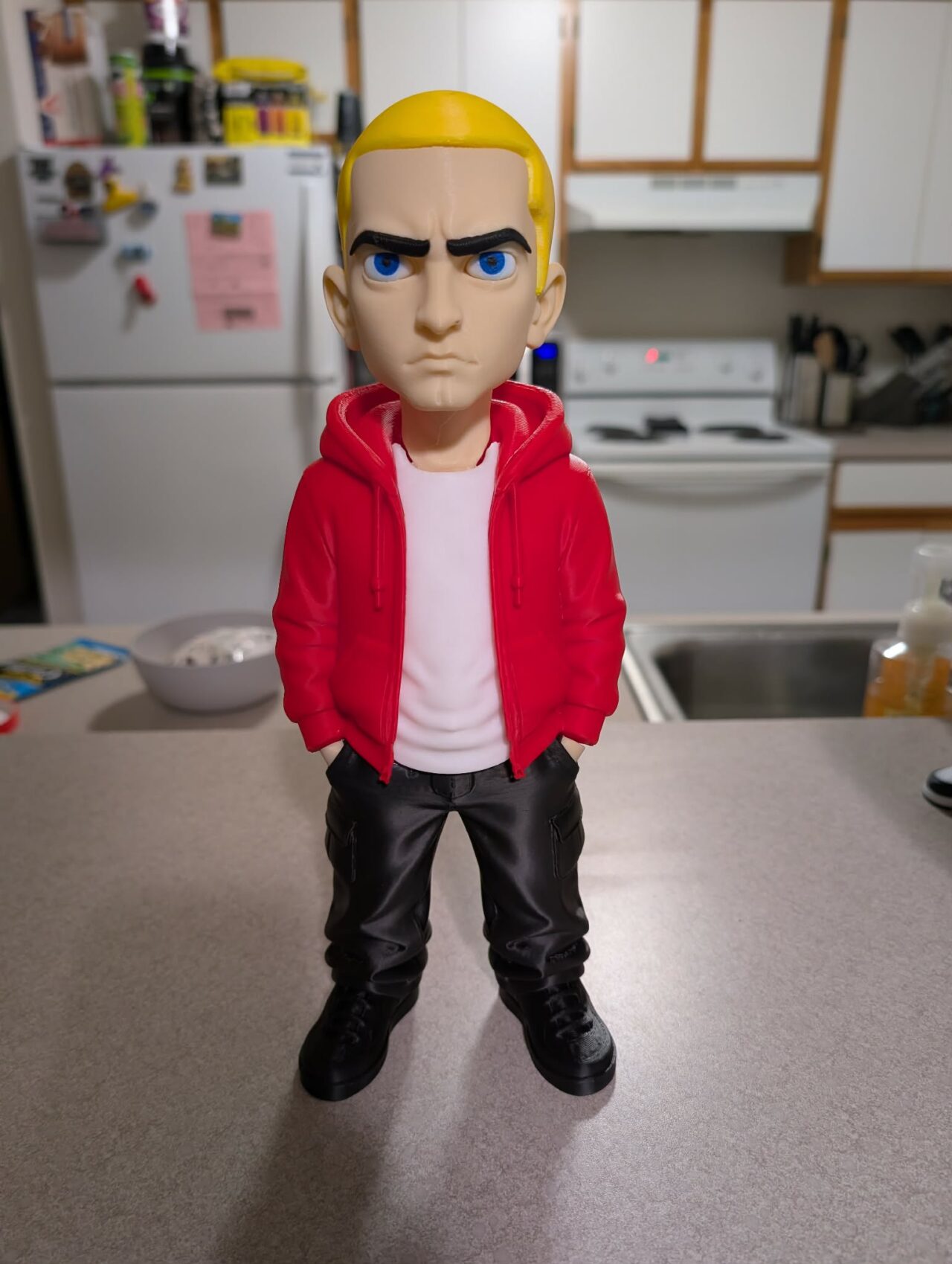 Eminem Red Hoodie Figure by Grimm Forge Studios