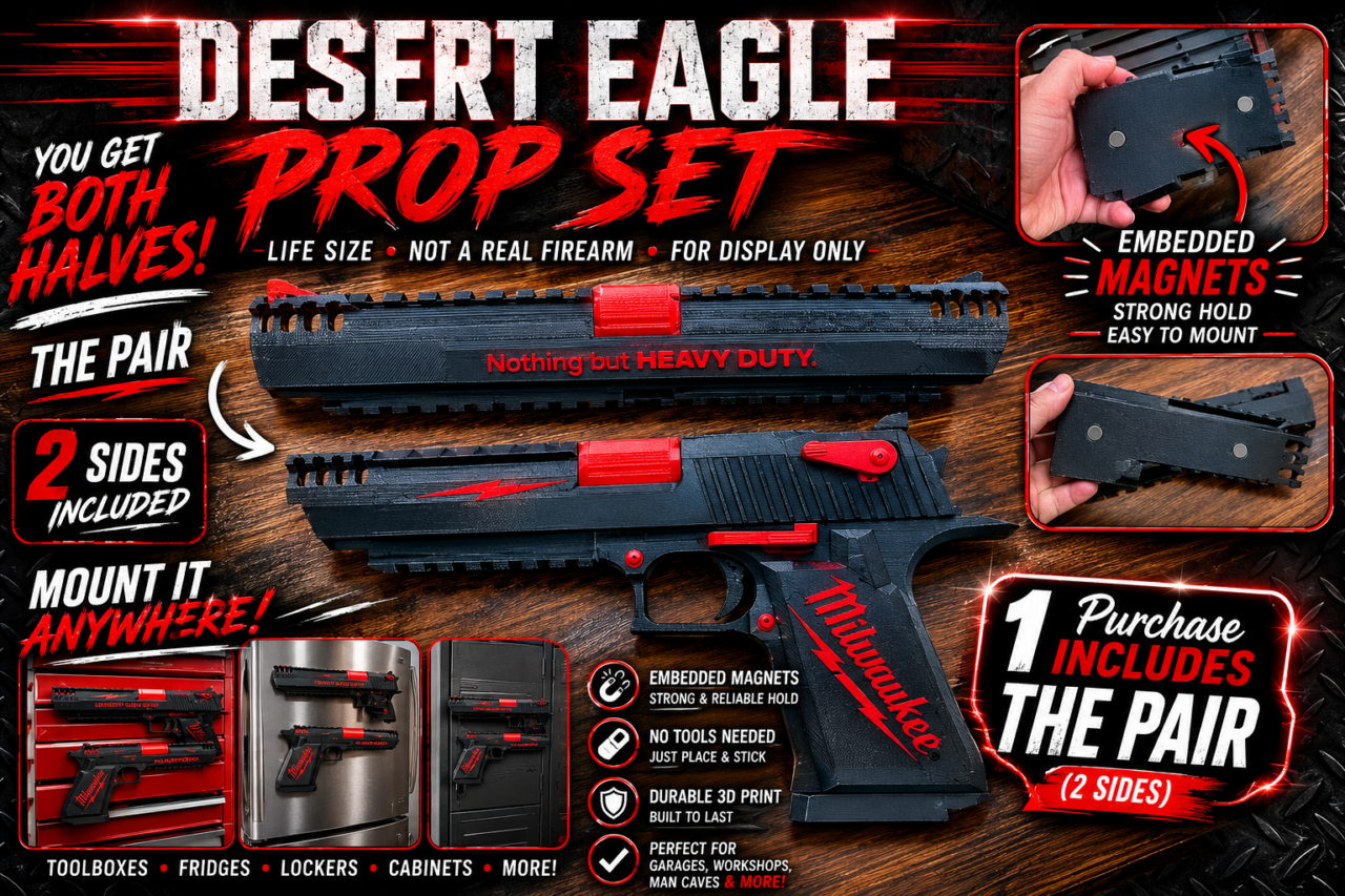 Desert Eagle Prop Set by Grimm Forge Studios