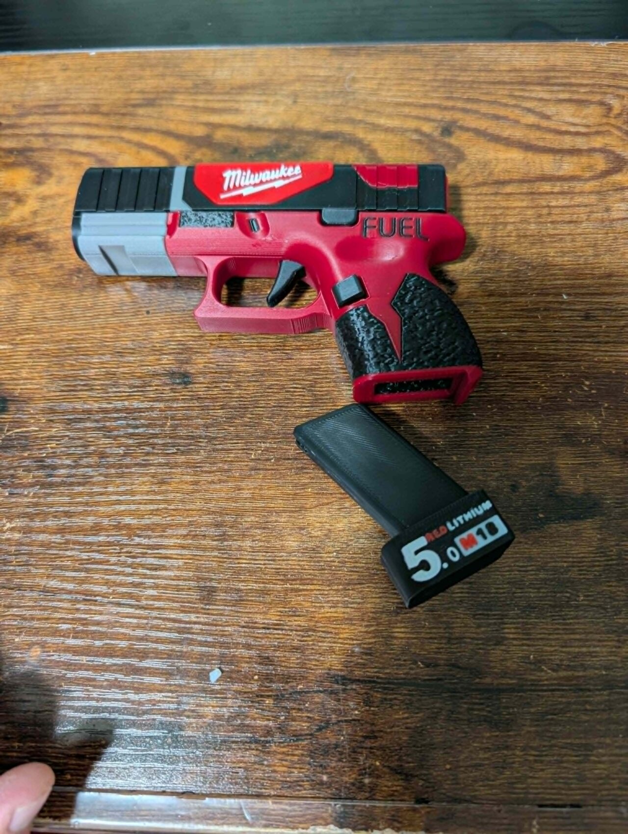 Milwaukee Prop Gun with Battery by Grimm Forge Studios