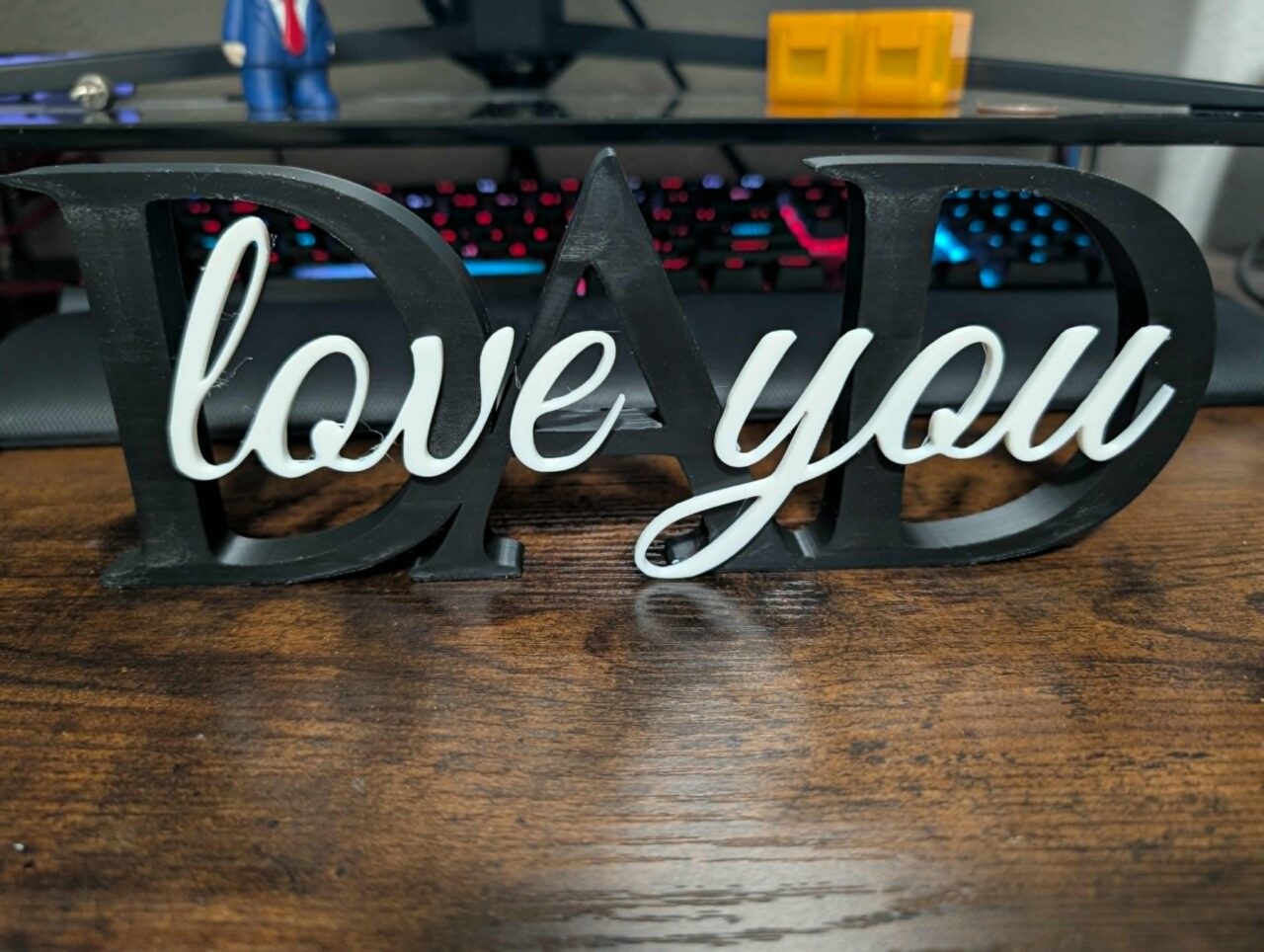 Love You Sign by Grimm Forge Studios