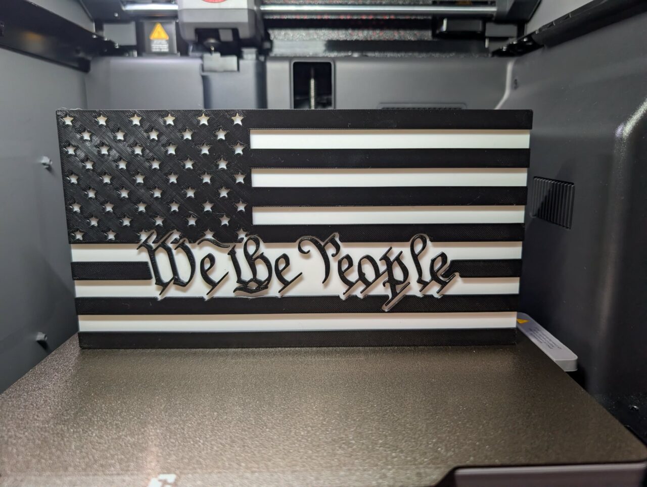 We the People Flag by Grimm Forge Studios